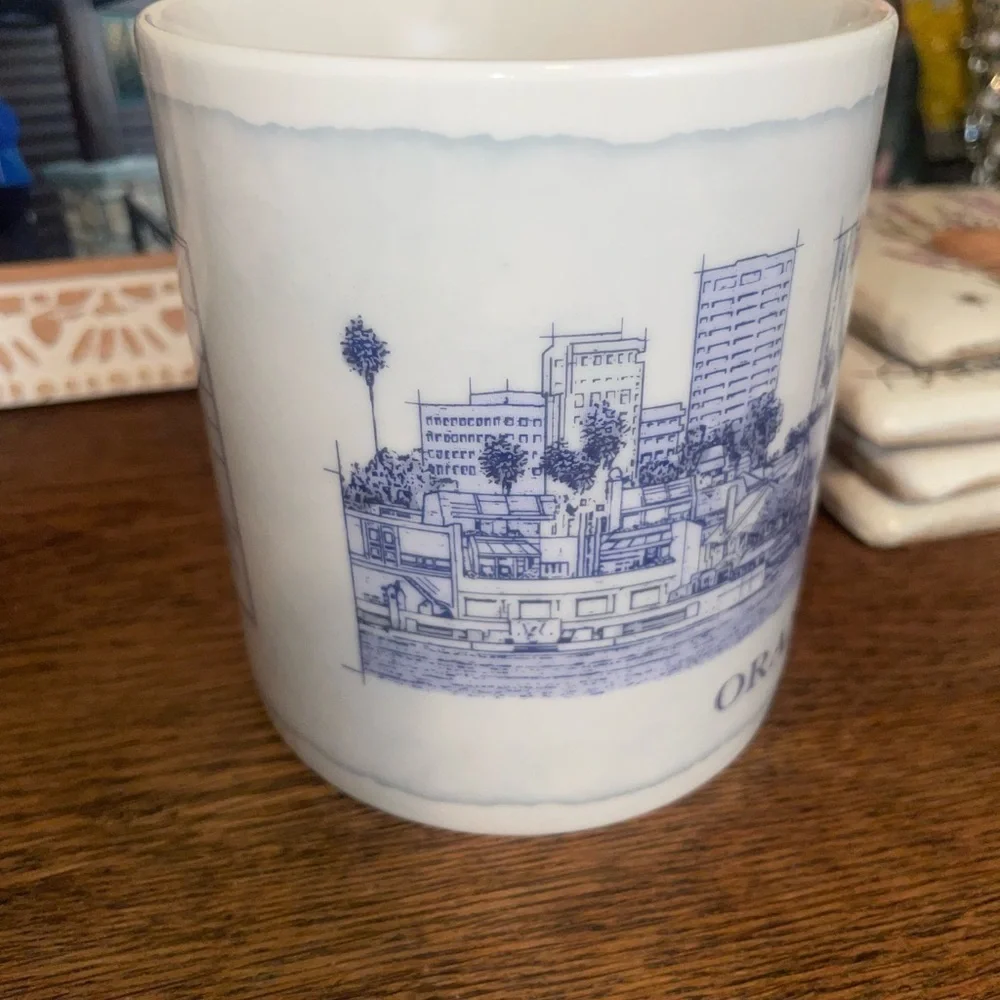 Starbucks Collector Mugs Orange County Coffee Mug Cup 18fl oz